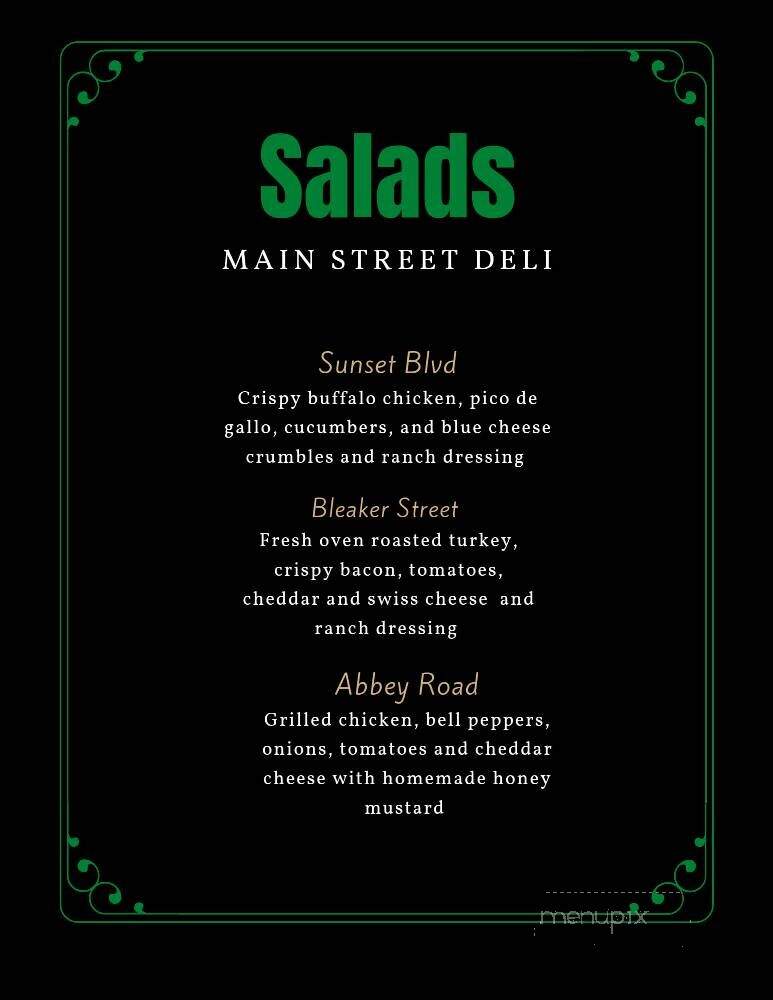 Main Street Deli - Evanston, WY menu_pic