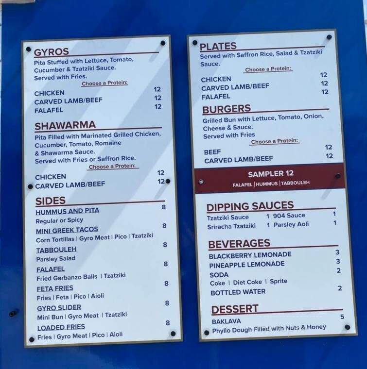 Eagle Harbor Lick Skillet - Orange Park, FL menu_pic