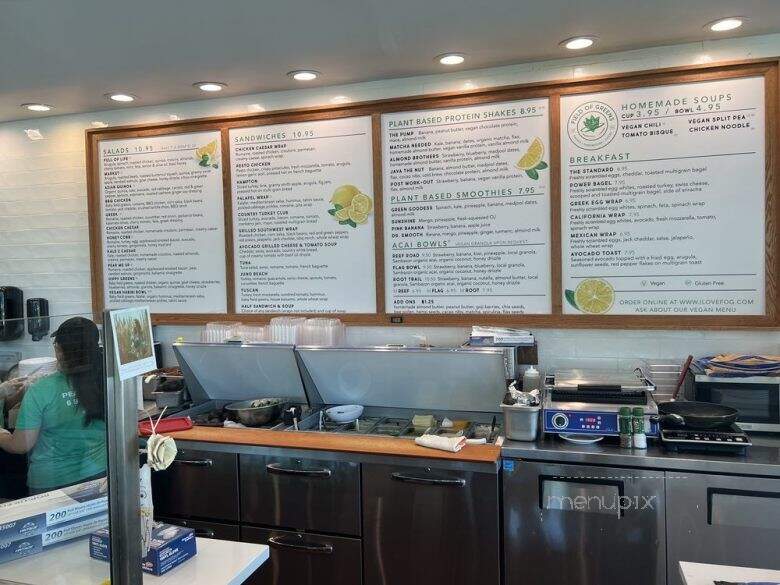 Field Of Greens - Wellington, FL menu_pic