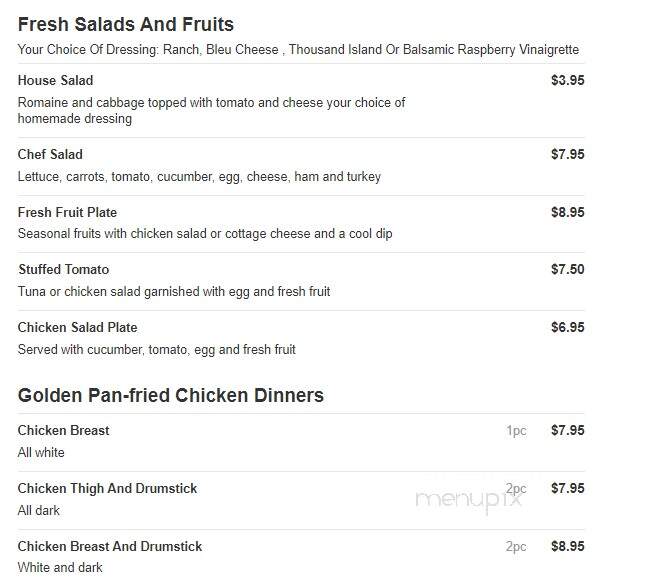 Sugar & Spice Family Restaurant - Sarasota, FL menu_pic