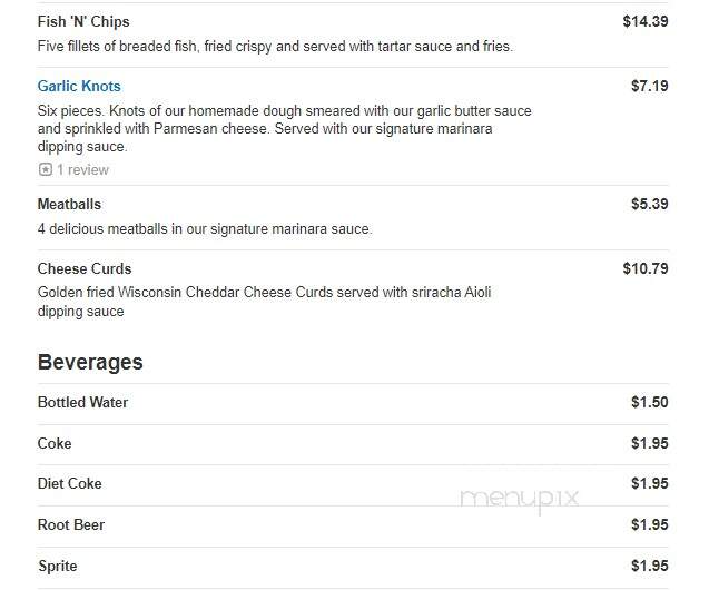 Pat's Pizzeria - New Castle, DE menu_pic