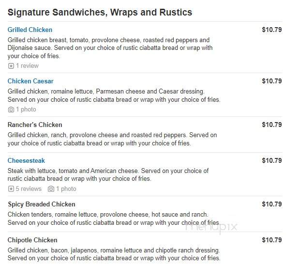 Pat's Pizzeria - New Castle, DE menu_pic