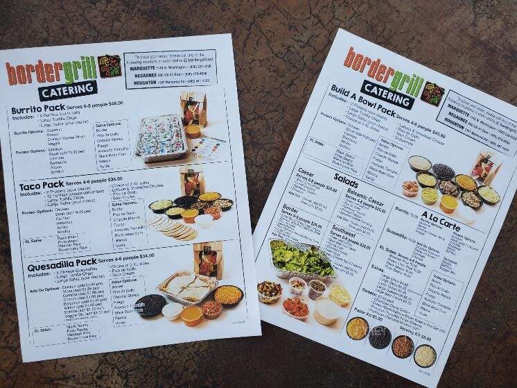 Border Grill - Negaunee, MI menu_pic