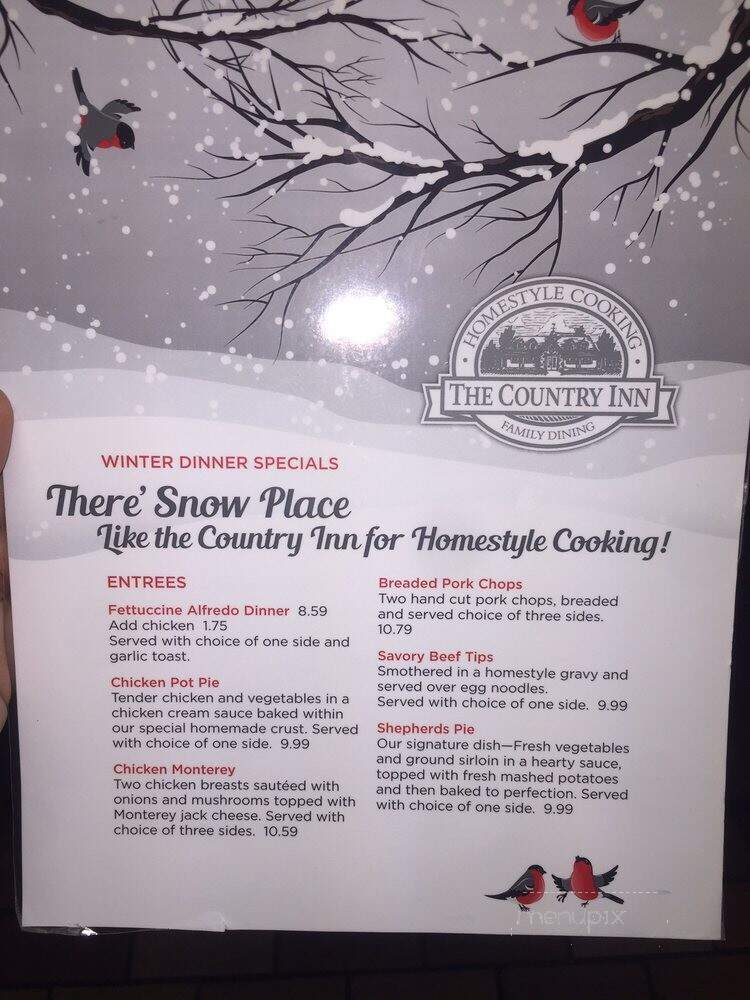 Country Inn - New Baltimore, MI menu_pic