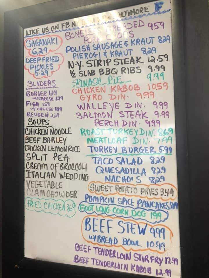 New York Deli - New Baltimore, MI menu_pic