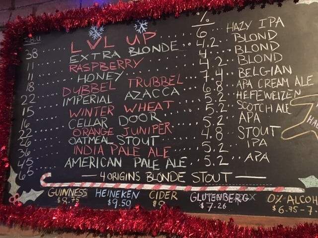 Brutopia Brew Pub - Montreal, QC menu_pic