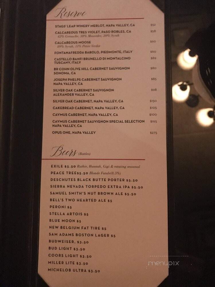 Cosi Cucina Italian Grill - Clive, IA menu_pic
