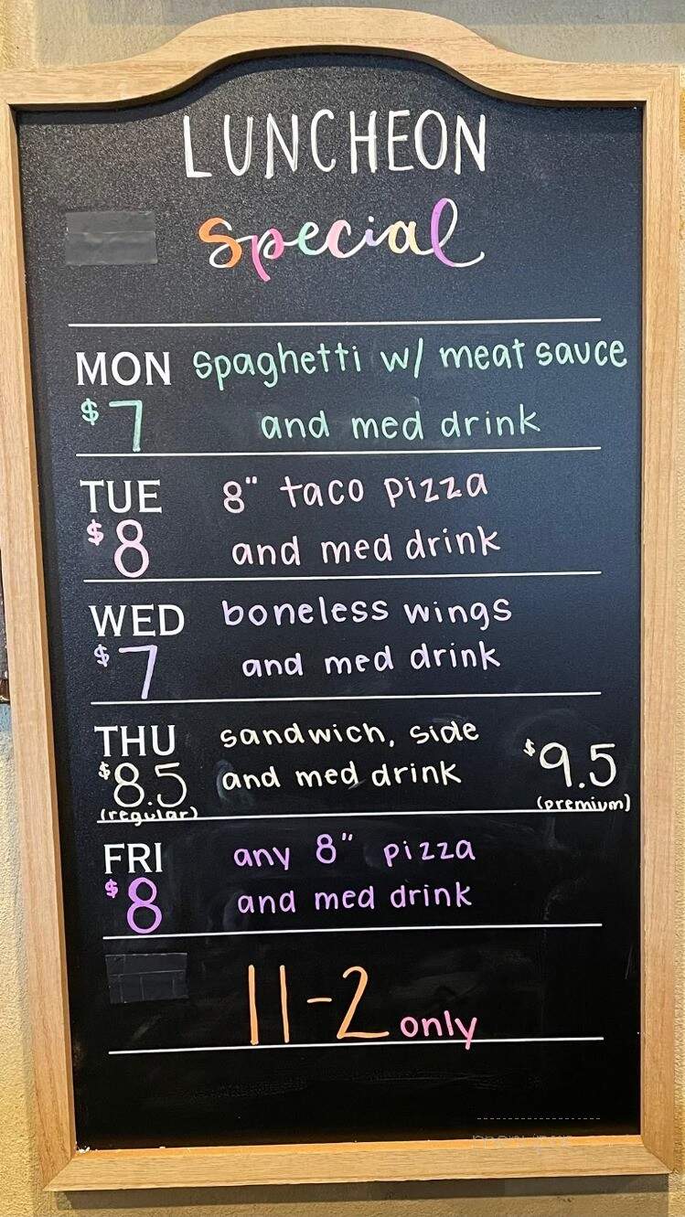 Gambino's Pizza - Colwich, KS menu_pic