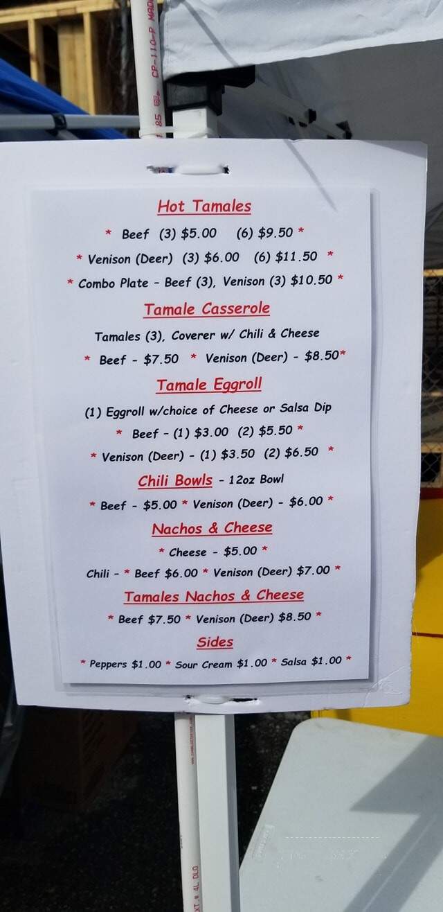 Old Style Hot Tamales - Gretna, LA menu_pic