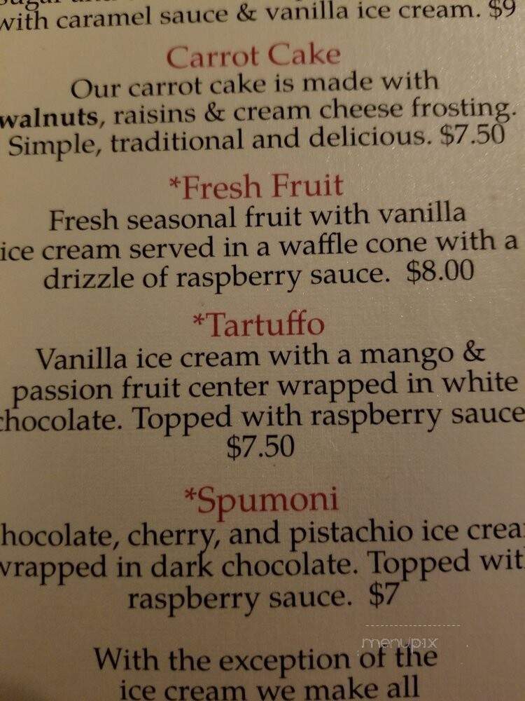 Alberto's Ristorante - Hyannis, MA menu_pic