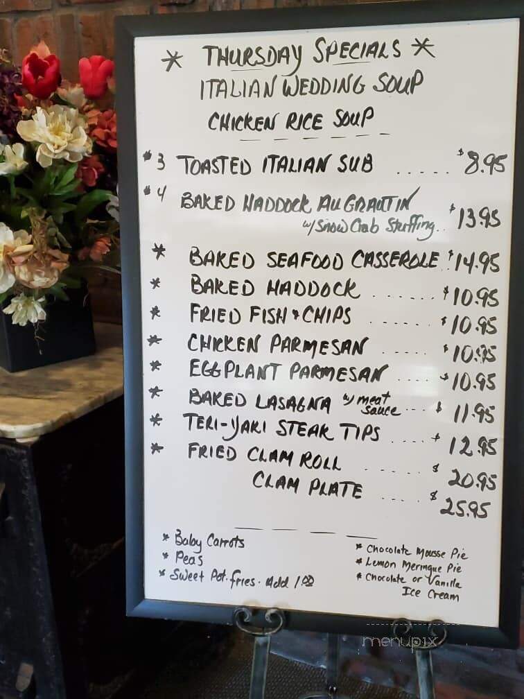 Bertini's - Salem, MA menu_pic