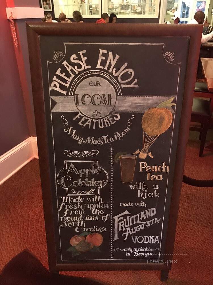 Mary Mac's Tea Room - Atlanta, GA menu_pic