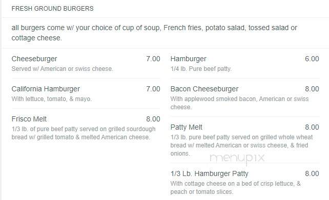 Costas' Candies & Restaurant - Owatonna, MN menu_pic