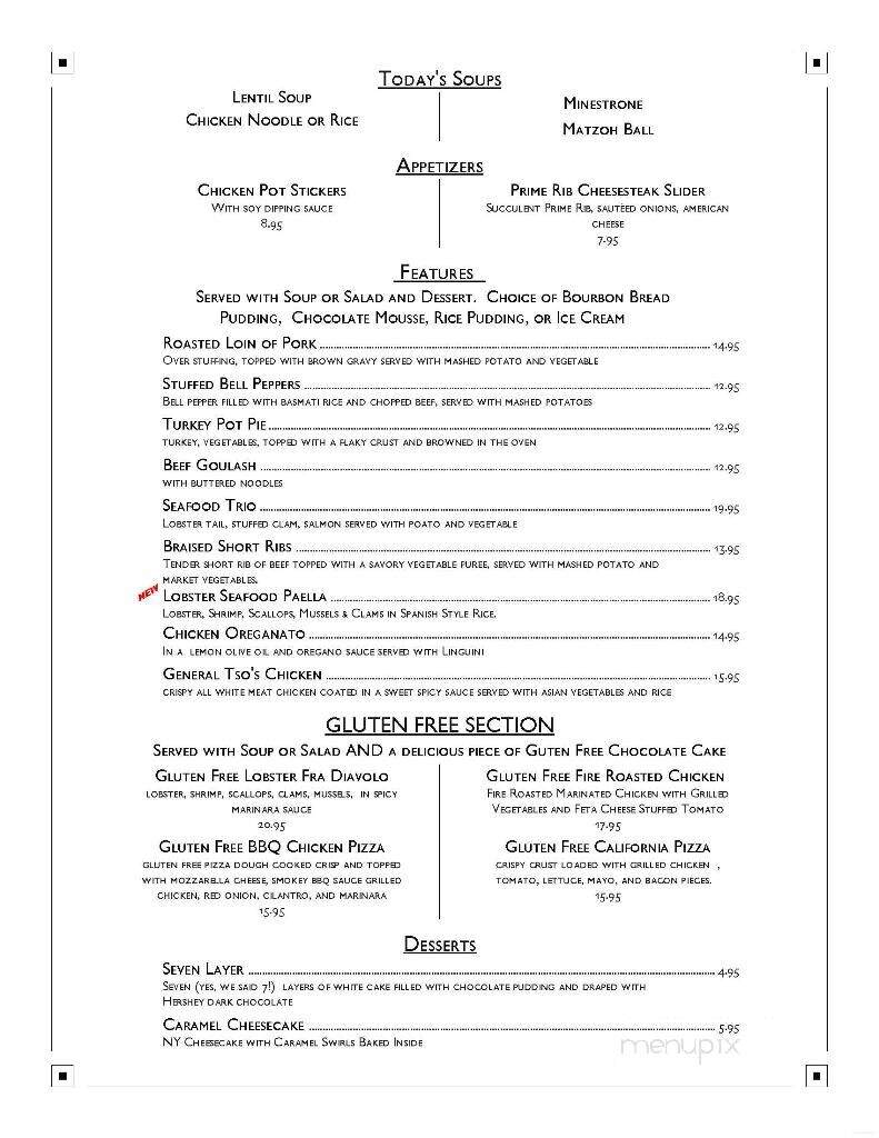 New Sparta Diner - Sparta, NJ menu_pic