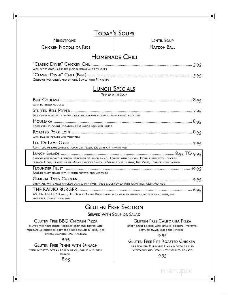 New Sparta Diner - Sparta, NJ menu_pic