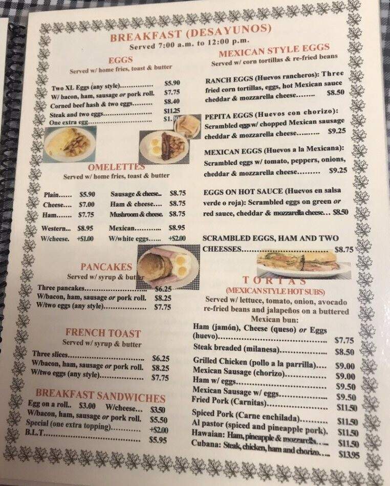 Bradley Cafe - Bradley Beach, NJ menu_pic