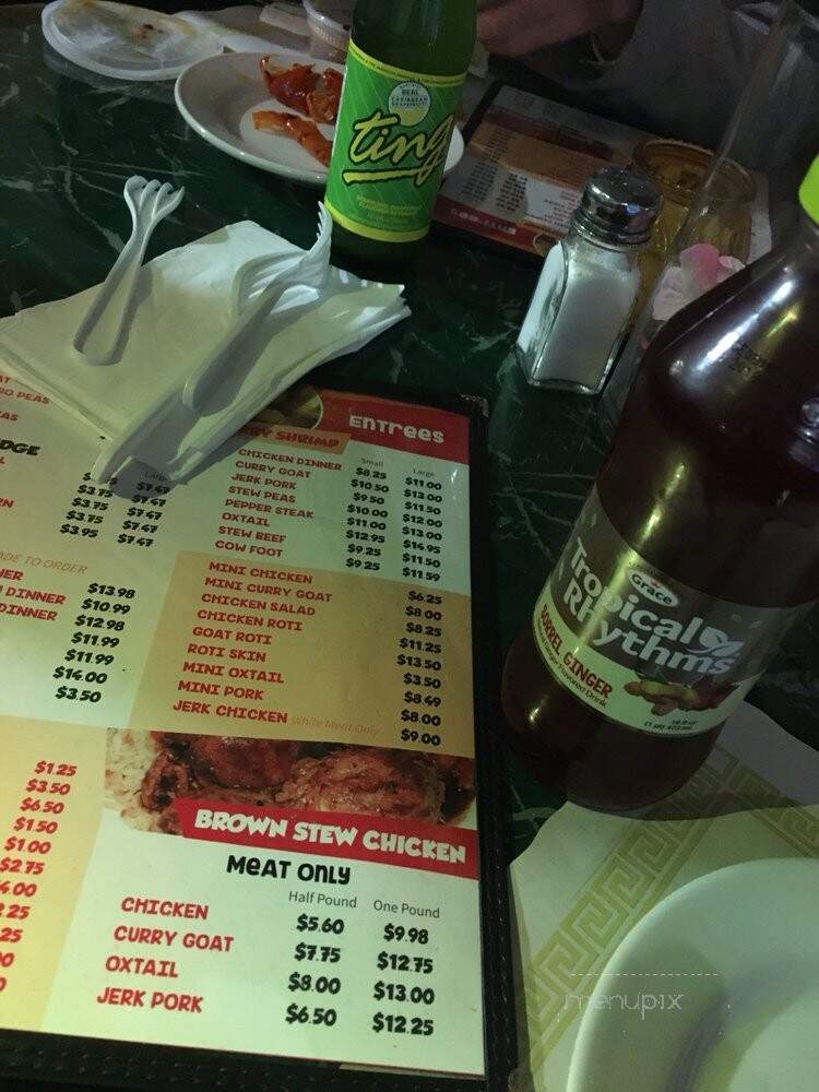 Mac West Indian Restaurant - Hackensack, NJ menu_pic