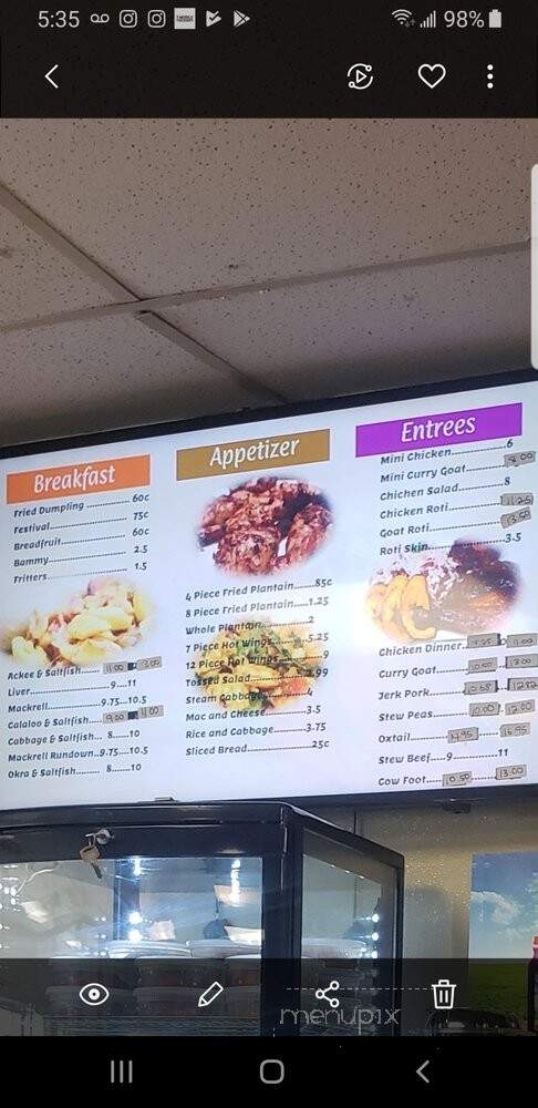 Mac West Indian Restaurant - Hackensack, NJ menu_pic
