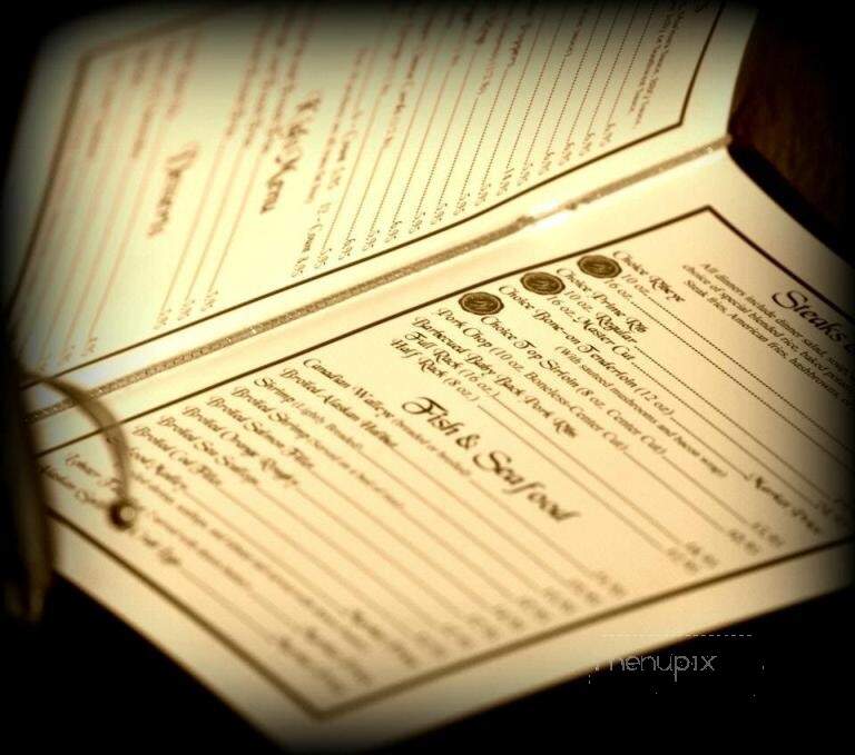 City Lights Supper Club - Valley City, ND menu_pic