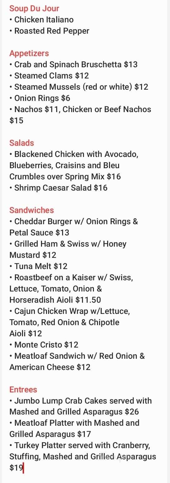 Glenside Pub - Glenside, PA menu_pic
