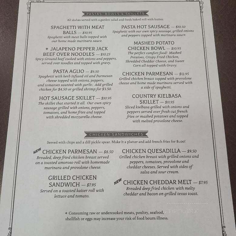 Home-Made - Home, PA menu_pic