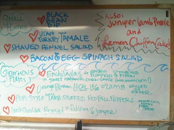 Hell's Backbone Grill - Boulder, UT menu_pic