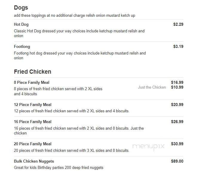 Luv'n Oven Restaurant - Scottsville, VA menu_pic