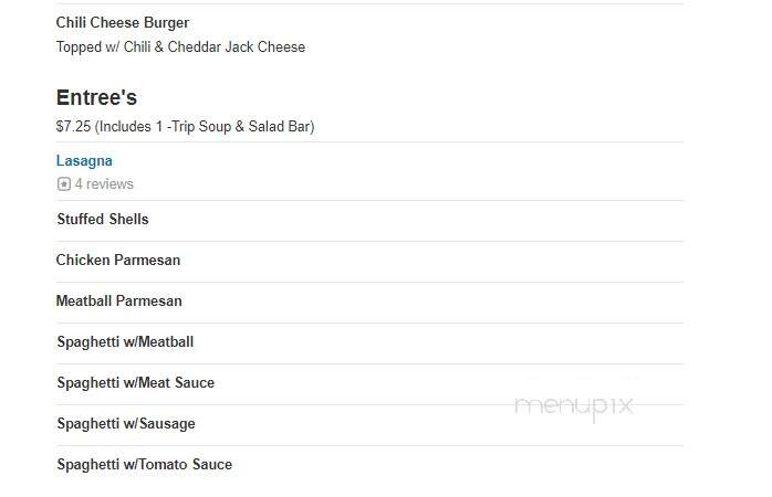 Victor's Italian Restaurant - Clifton Forge, VA menu_pic