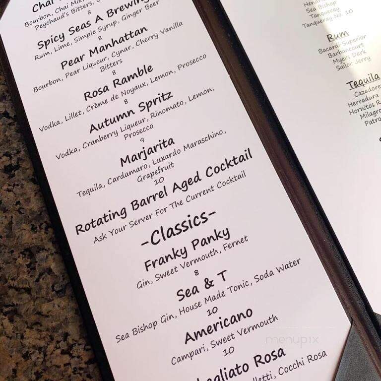 909 Coffee & Wine - Burien, WA menu_pic