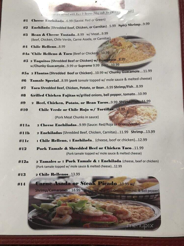 Guadalupe's - Azusa, CA menu_pic