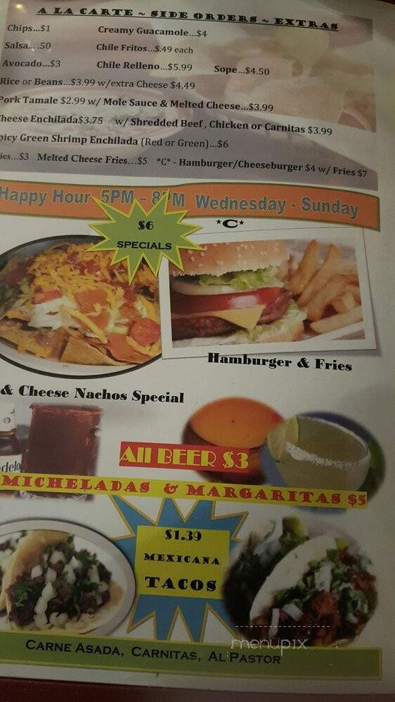 Guadalupe's - Azusa, CA menu_pic