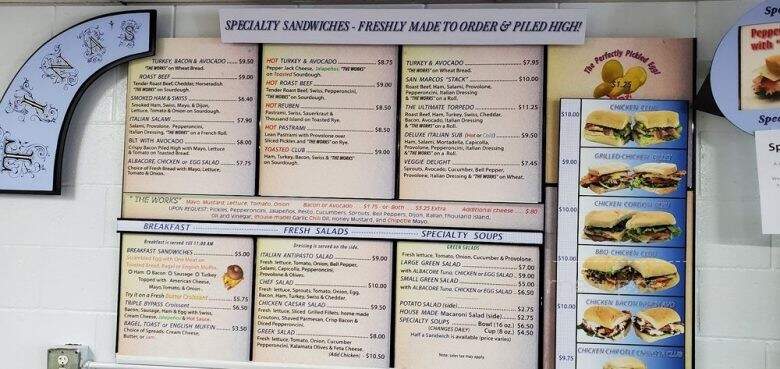Tina's Deli - San Marcos, CA menu_pic