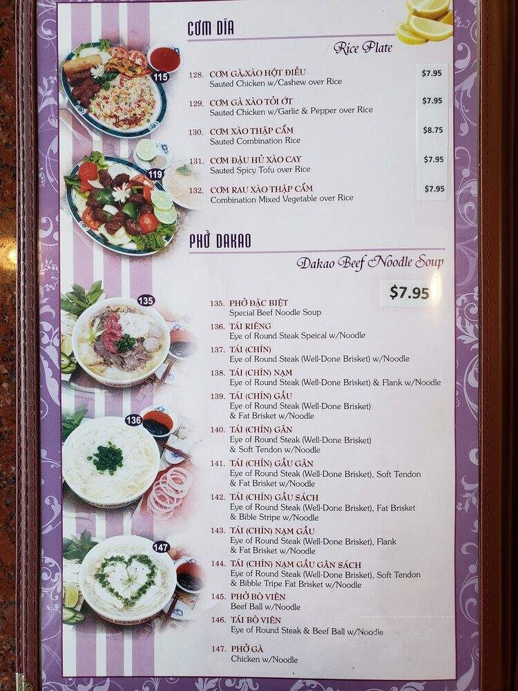 Dakao Sandwich - San Jose, CA menu_pic