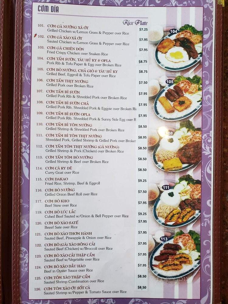 Dakao Sandwich - San Jose, CA menu_pic
