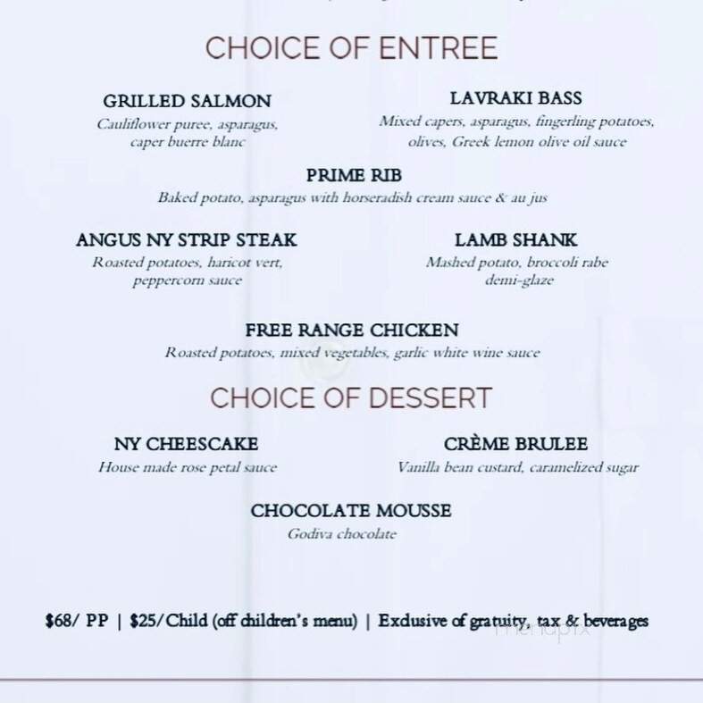 Harbor Lights - Norwalk, CT menu_pic