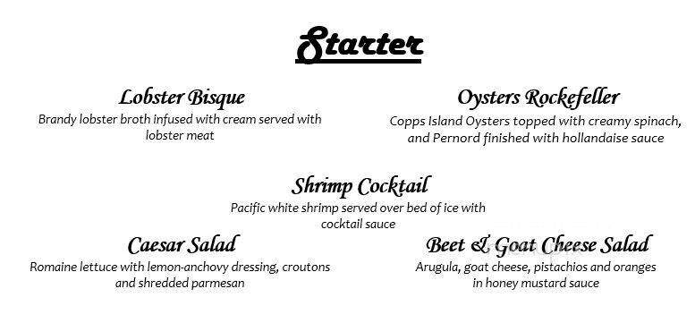 Harbor Lights - Norwalk, CT menu_pic