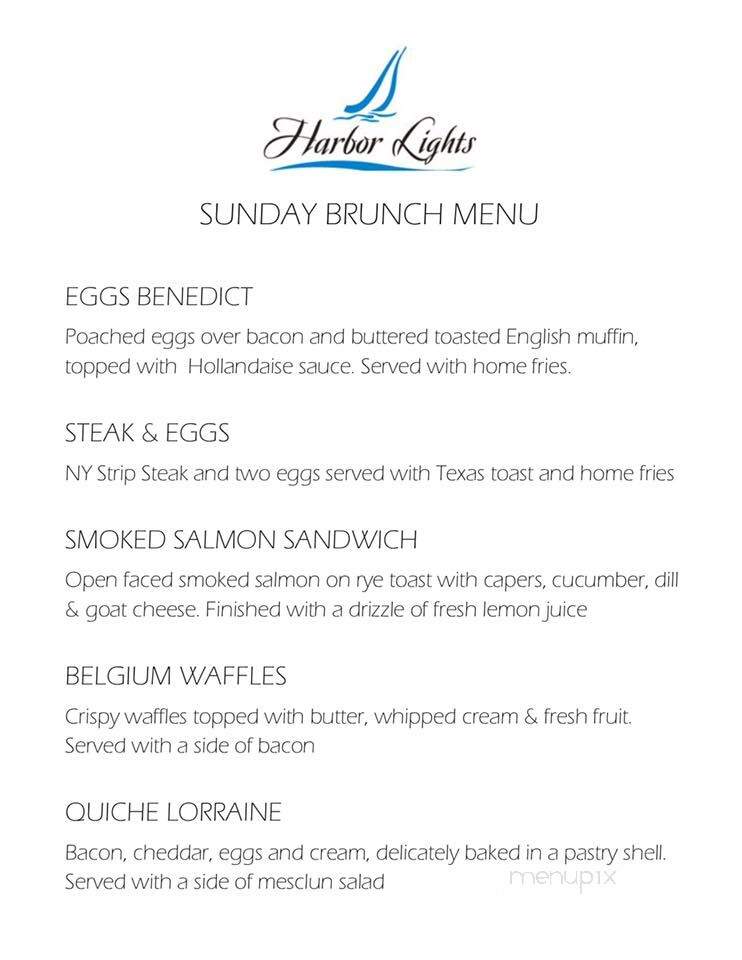 Harbor Lights - Norwalk, CT menu_pic