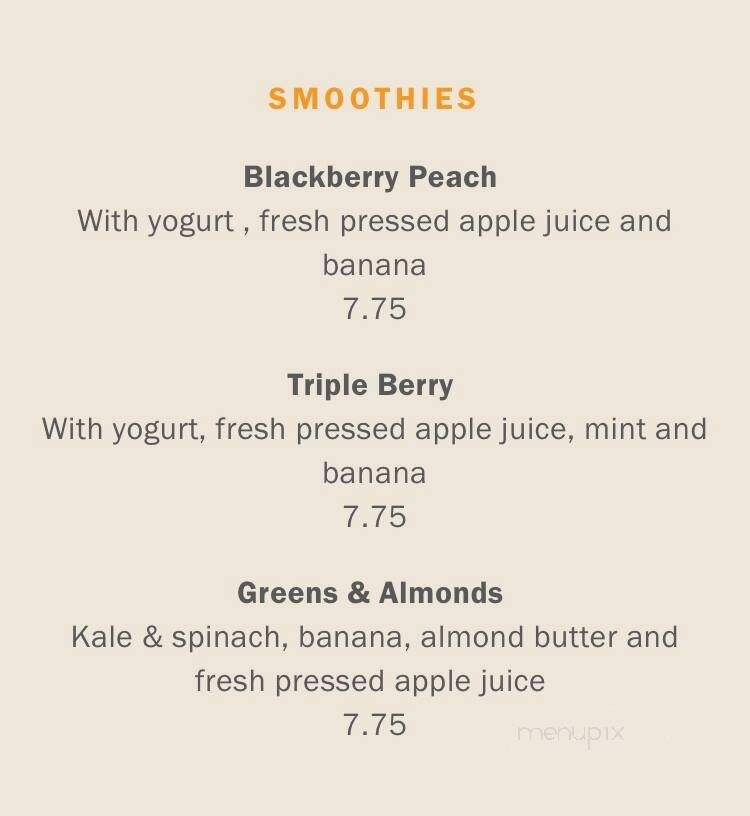 Yolks - Vancouver, BC menu_pic