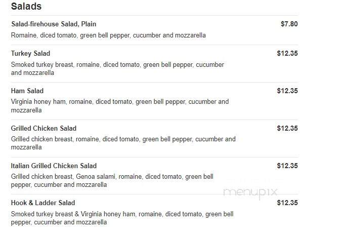 Firehouse Subs - Newark, OH menu_pic