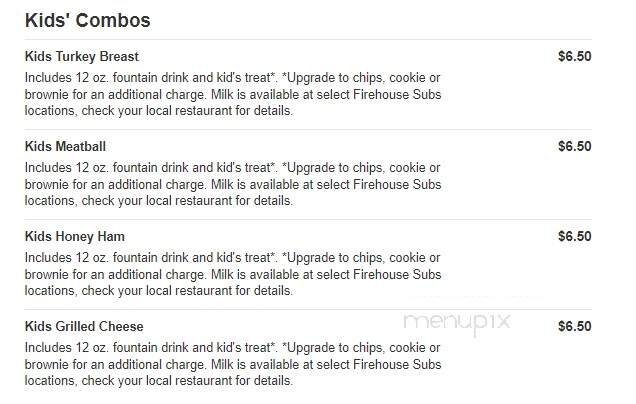 Firehouse Subs - Newark, OH menu_pic