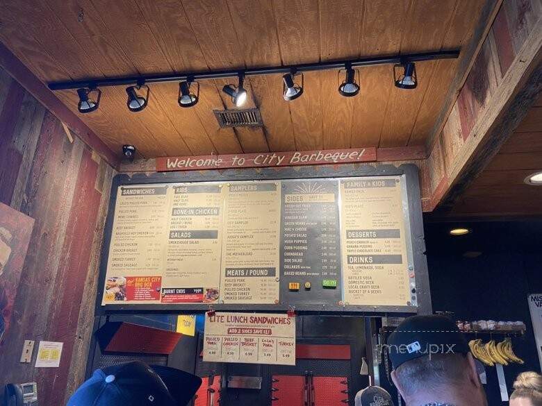 City Barbeque - Louisville, KY menu_pic