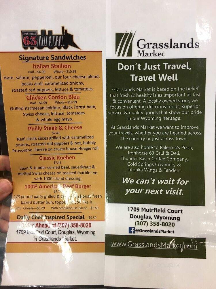 Grasslands Market - Douglas, WY menu_pic