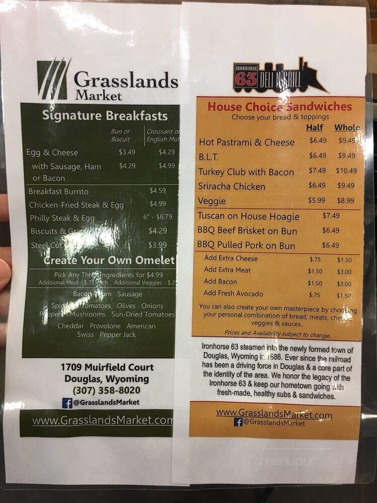 Grasslands Market - Douglas, WY menu_pic
