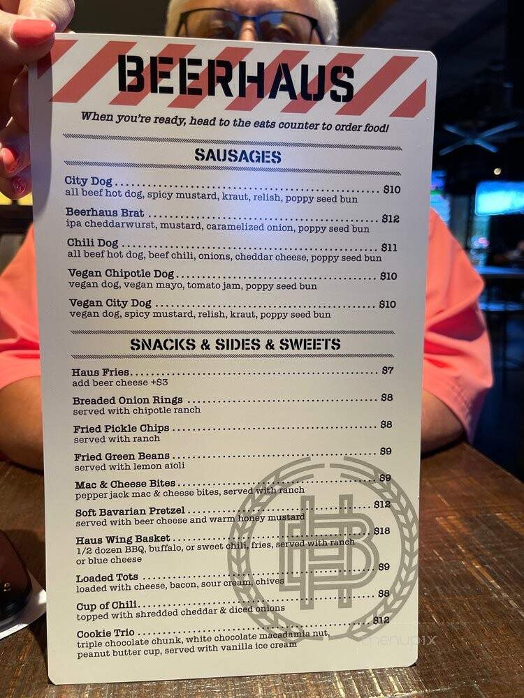 Beerhaus - Las Vegas, NV menu_pic