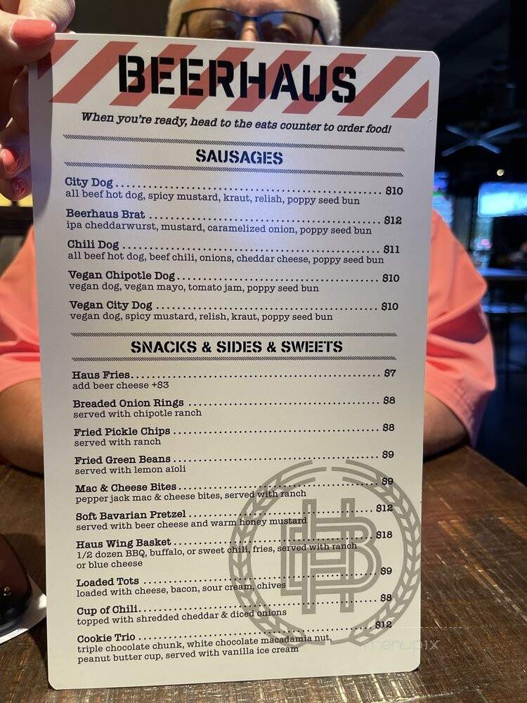 Beerhaus - Las Vegas, NV menu_pic