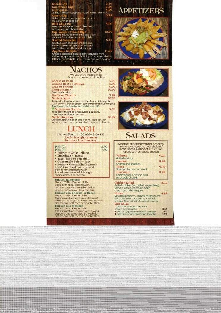 El Azteca Rehoboth Beach - Rehoboth Beach, DE menu_pic