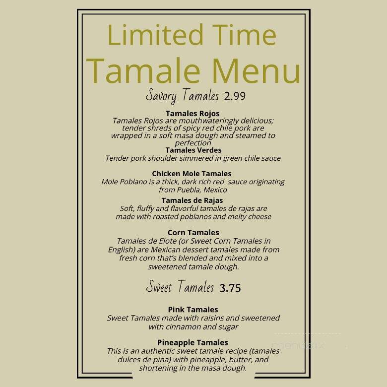 El Azteca Rehoboth Beach - Rehoboth Beach, DE menu_pic