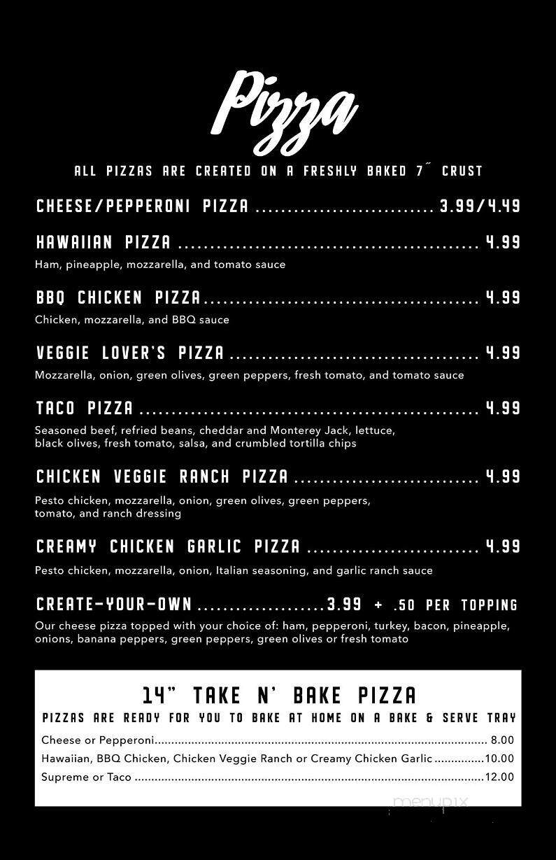 Centre Cafe - Adrian, MI menu_pic
