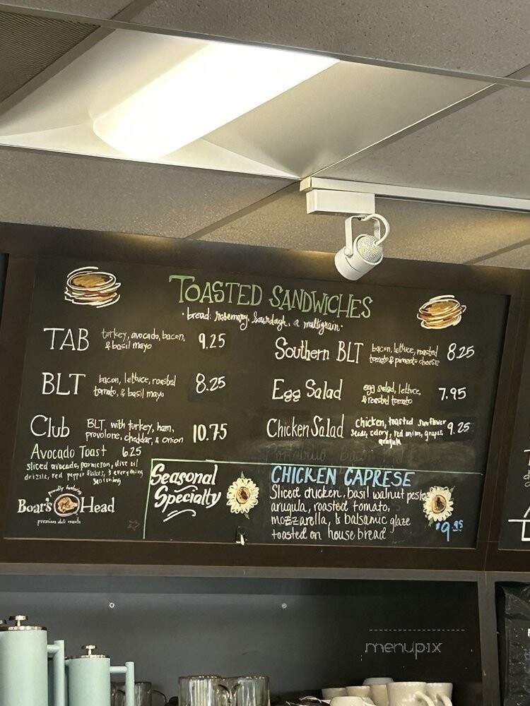 Sunflour Baking Company - Harrisburg, NC menu_pic