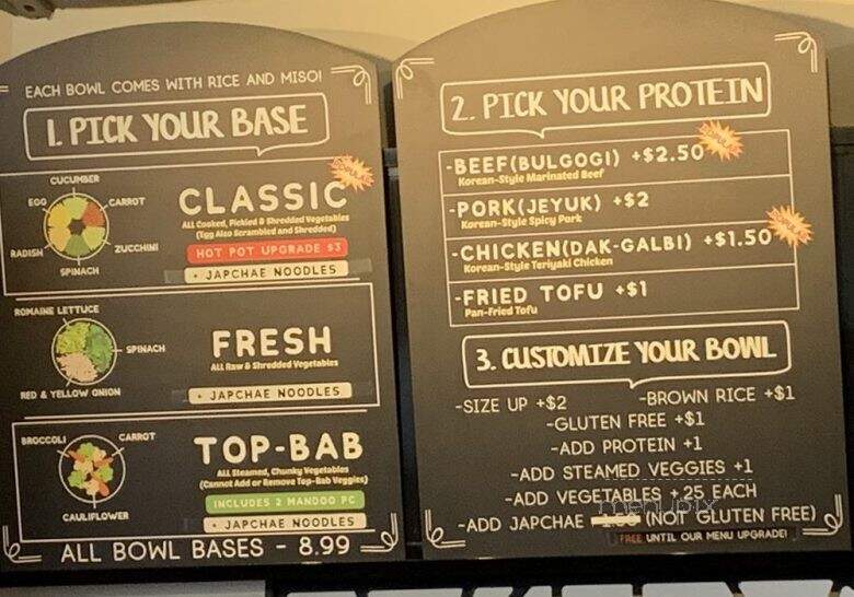Bab Cafe - Reno, NV menu_pic